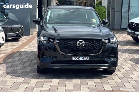Black 2026 Mazda CX-60 Wagon D50E Gt Hybrid