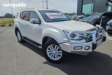 White 2017 Isuzu MU-X Wagon Ls-T (4X4)