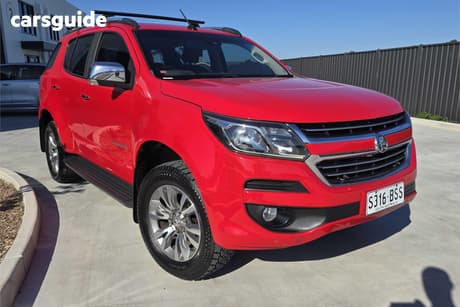 Red 2016 Holden Trailblazer Wagon Ltz (4X4)
