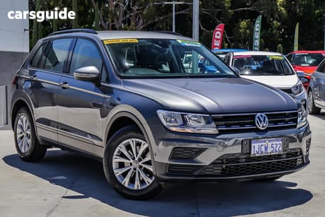 Grey 2018 Volkswagen Tiguan Wagon 110 Tsi Trendline