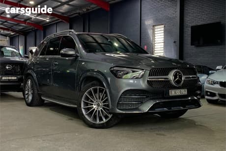 Grey 2021 Mercedes-Benz GLE450 Wagon 4Matic (Hybrid)