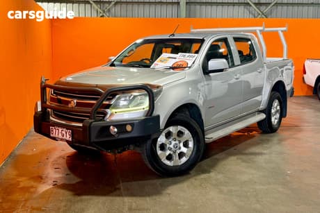 Silver 2017 Holden Colorado Crew Cab Pickup Lt (4X4)
