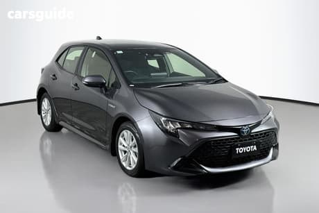 Silver 2023 Toyota Corolla Hatchback Ascent Sport Hybrid