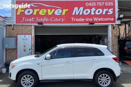 White 2013 Mitsubishi ASX Wagon Aspire (2Wd)