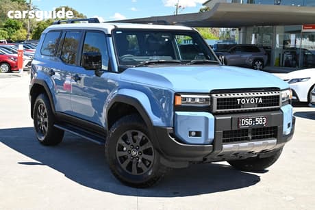 Blue 2025 Toyota Landcruiser Prado Wagon Altitude