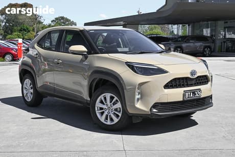 Beige 2021 Toyota Yaris Cross Wagon Gx Hybrid