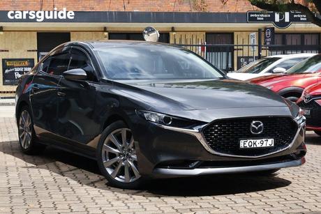 Grey 2021 Mazda 3 Sedan G25 Gt