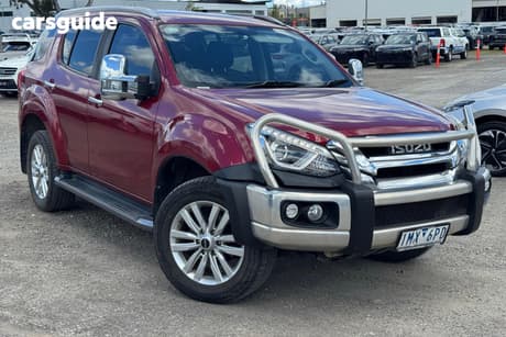Red 2018 Isuzu MU-X Wagon Ls-T (4X2)