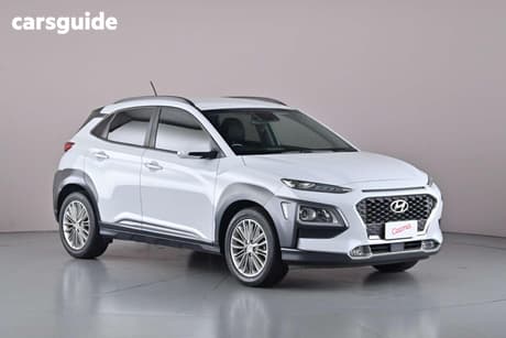 White 2018 Hyundai Kona Wagon Elite