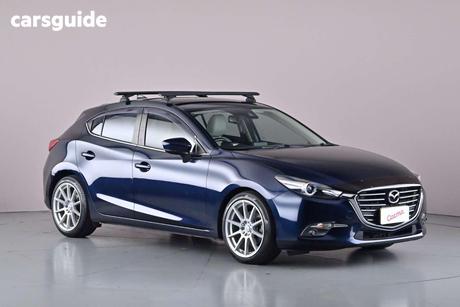 Blue 2017 Mazda 3 Hatchback Sp25 Gt