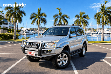 Silver 2008 Toyota Landcruiser Prado Wagon Gxl (4X4)