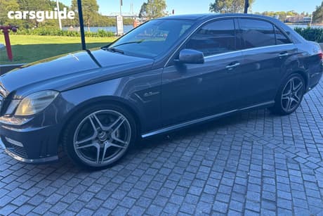 Grey 2009 Mercedes-Benz E63 Sedan Amg