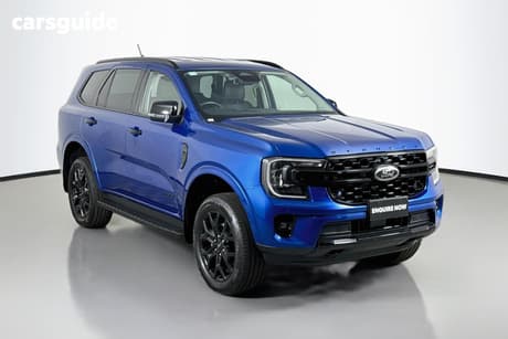 Blue 2023 Ford Everest Wagon Sport (4X4)