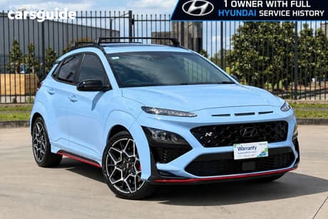 Blue 2022 Hyundai Kona Wagon N Premium