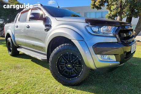 Grey 2016 Ford Ranger Dual Cab Pick-up Wildtrak 3.2 (4X4)
