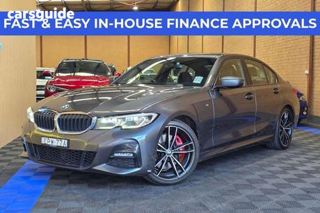 Grey 2022 BMW 330I Sedan M Sport