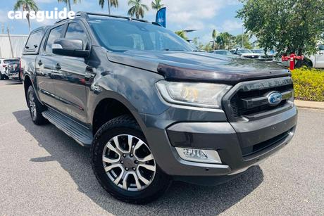 Grey 2018 Ford Ranger Dual Cab Pick-up Wildtrak 3.2 (4X4)