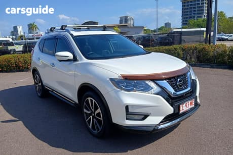 White 2022 Nissan X-Trail Wagon Ti (4Wd)