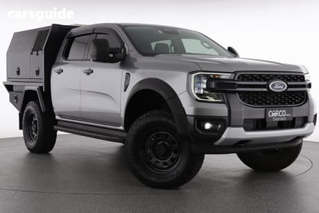 Silver 2022 Ford Ranger Double Cab Pick Up Sport 3.0 (4X4)