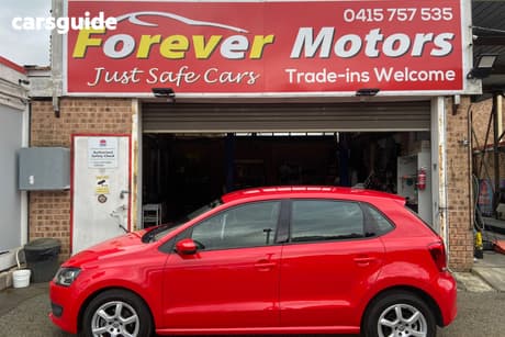 Red 2012 Volkswagen Polo Hatchback 77 Tsi Comfortline