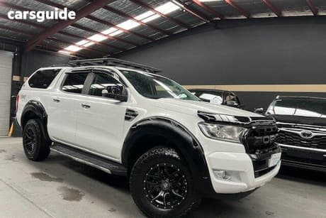 White 2016 Ford Ranger Dual Cab Utility Xlt 3.2 (4X4)