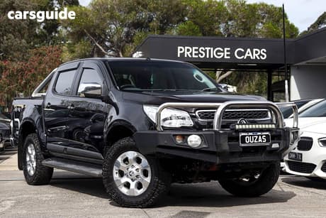 Black 2013 Holden Colorado Crew Cab Pickup Ltz (4X4)