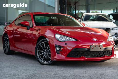 Red 2017 Toyota 86 Coupe Gts