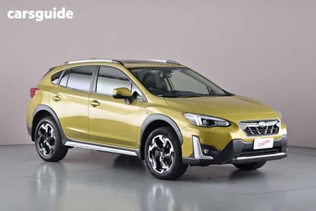 Yellow 2020 Subaru XV Wagon Hybrid S Awd