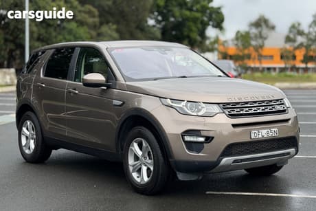 Bronze 2016 Land Rover Discovery Sport Wagon Td4 Hse