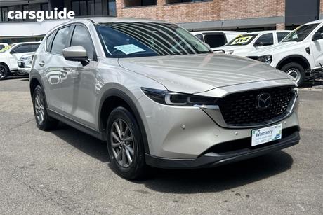 Silver 2025 Mazda CX-5 Wagon G25 Maxx Sport (Fwd)