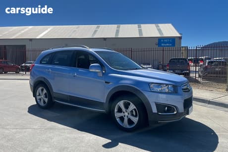 Blue 2015 Holden Captiva Wagon 7 Ltz (4X4)