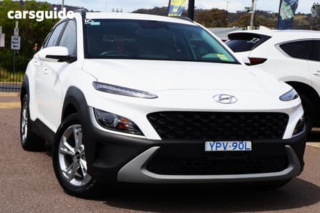 White 2021 Hyundai Kona Wagon Active (Fwd)