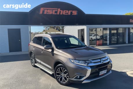Brown 2017 Mitsubishi Outlander Wagon Ls (4X4)