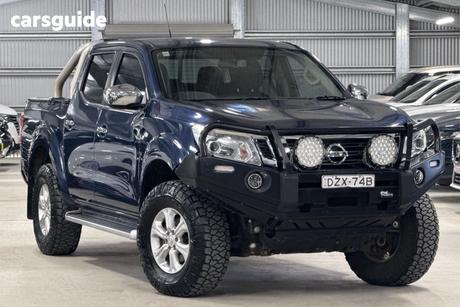 Blue 2016 Nissan Navara Dual Cab Utility St (4X4)