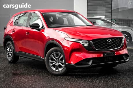 Red 2026 Mazda CX-5 Wagon G25 Evolve (Awd)
