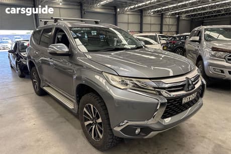 Grey 2018 Mitsubishi Pajero Sport Wagon Gls (4X4) 7 Seat