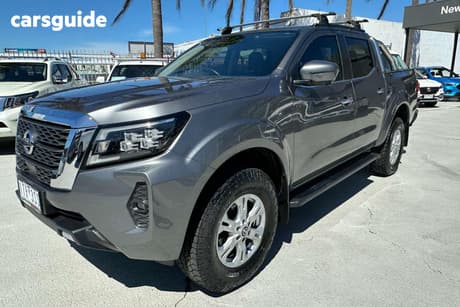 Grey 2021 Nissan Navara Dual Cab Pick-up St (4X4)