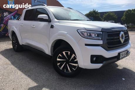 White 2025 GWM Cannon Dual Cab Utility Lux (4X4)
