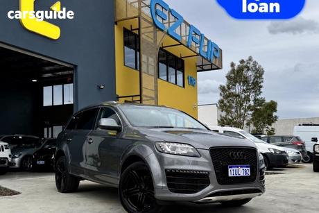 Grey 2015 Audi Q7 Wagon 3.0 Tdi Quattro
