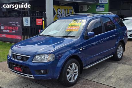 Blue 2010 Ford Territory Wagon Ts (4X4)