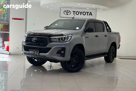 Silver 2020 Toyota Hilux Double Cab Pick Up Rogue (4X4)