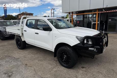 White 2024 Nissan Navara Dual Cab Chassis Sl (4X4)