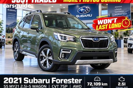 Green 2021 Subaru Forester Wagon 2.5I-S (Awd)