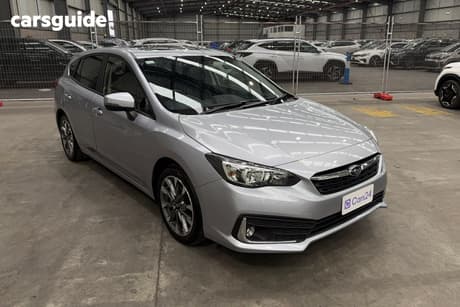 Silver 2022 Subaru Impreza Hatchback 2.0I Premium (Awd)