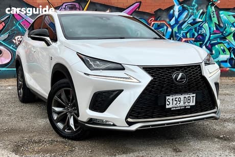 White 2018 Lexus NX300 Wagon F Sport (Fwd)