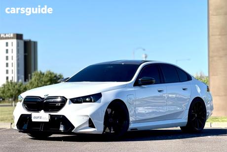 White 2024 BMW M5 Sedan