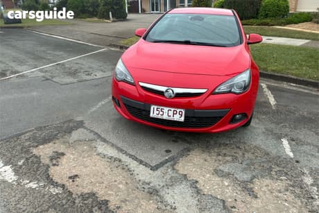 Red 2015 Holden Astra Hatchback Gtc Sport