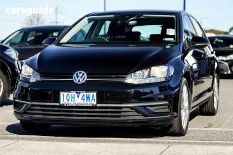 Black 2019 Volkswagen Golf Hatchback 110 Tsi Comfortline