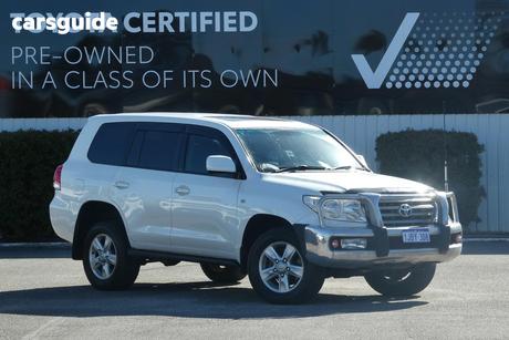 White 2011 Toyota Landcruiser Wagon Sahara (4X4)