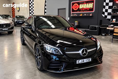 Black 2020 Mercedes-Benz C300 Saloon